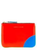 Comme Des Garçons Multicolor Leather Cardholder