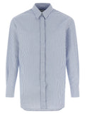 Golden Goose Blue Cotton Blouse
