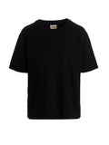 Khaite Black Cotton T-Shirt