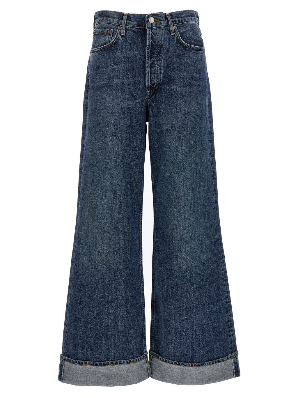 Agolde Blue Cotton Jeans Denim