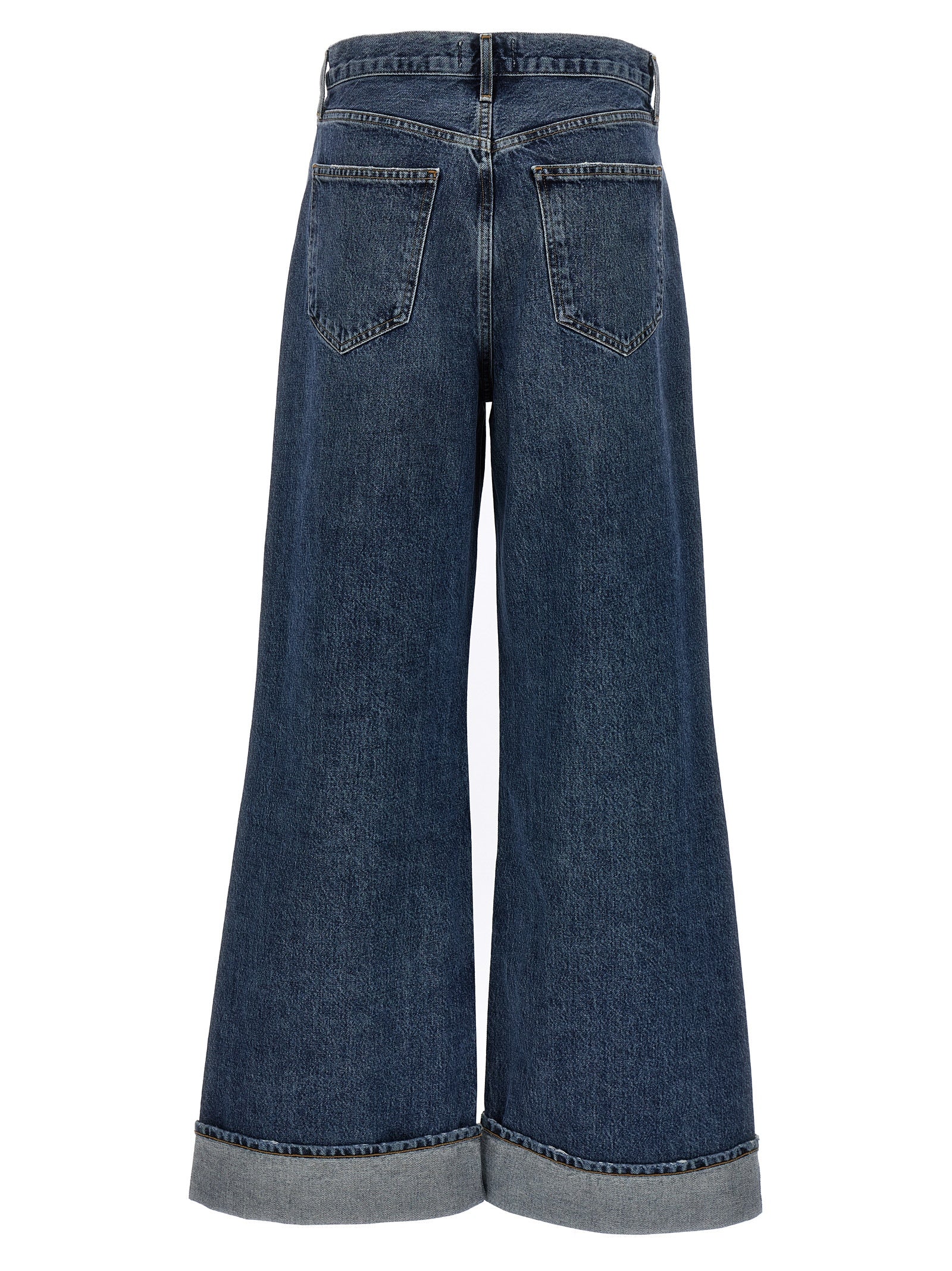 Agolde Blue Cotton Jeans Denim