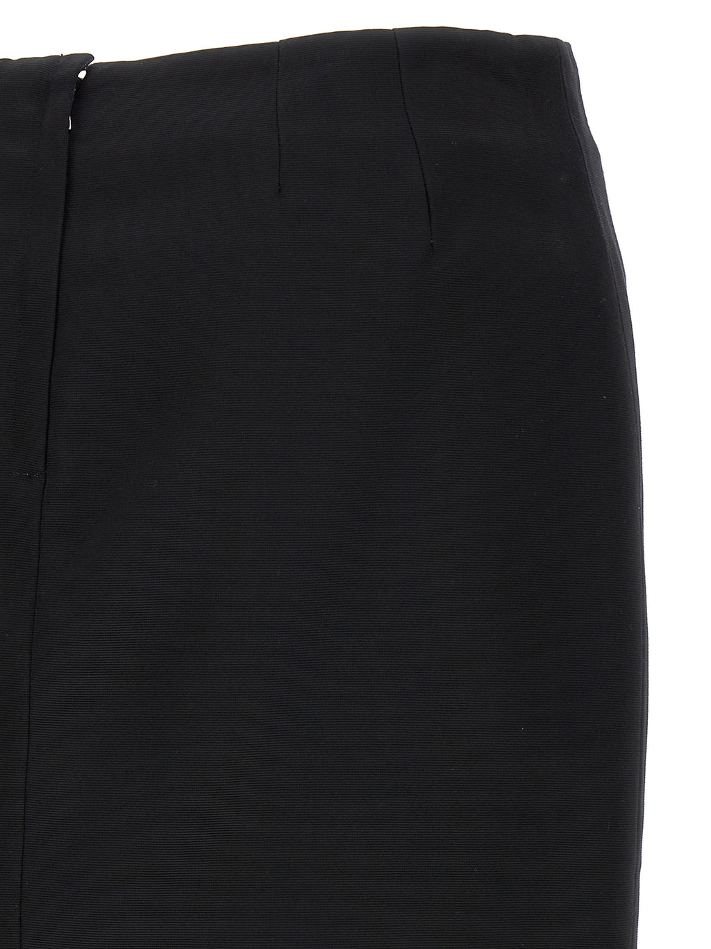 Dolce & Gabbana Black Viscose Long Skirt