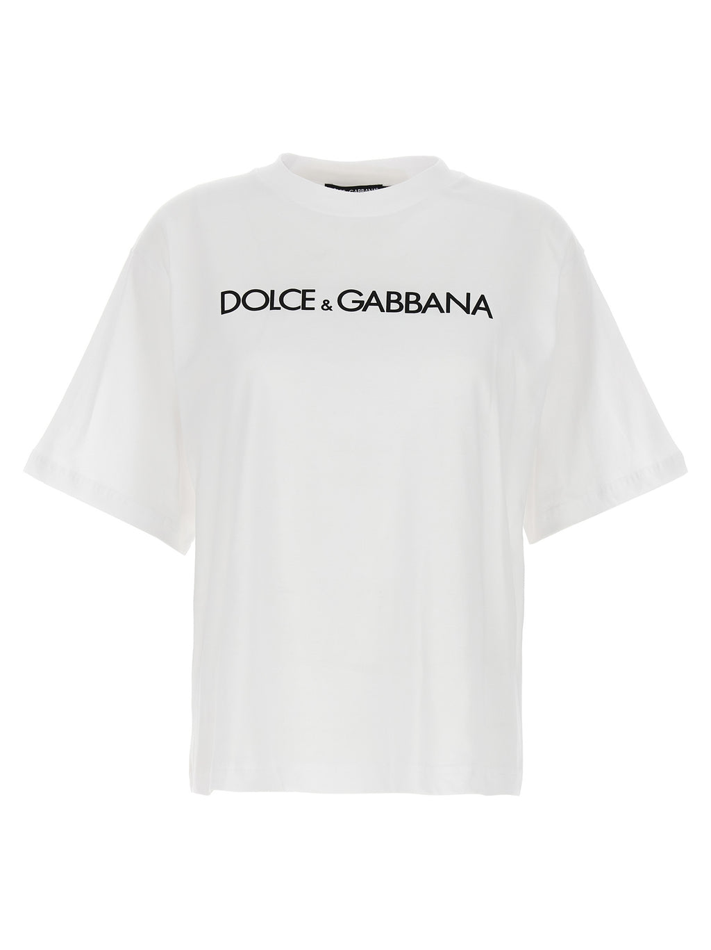 Dolce & Gabbana White Cotton T-Shirt