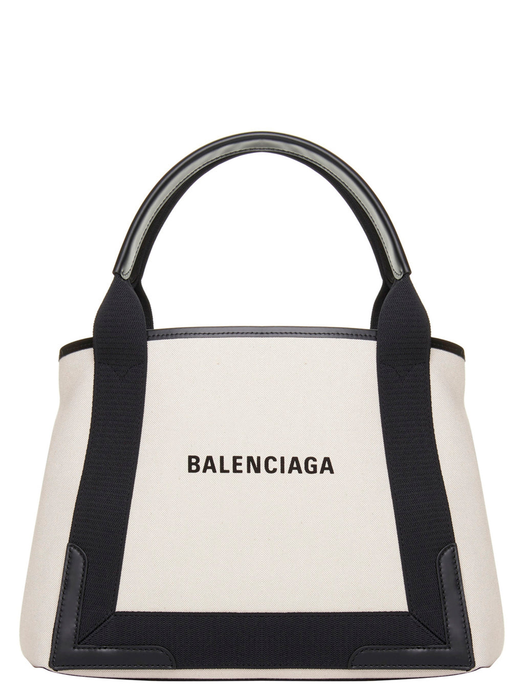 Balenciaga Bicolor Canvas Tote Bag