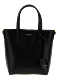 Saint Laurent Black Calfskin Tote Bag