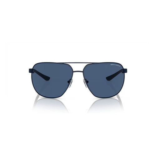 Armani Exchange Gray Metal Sunglasses