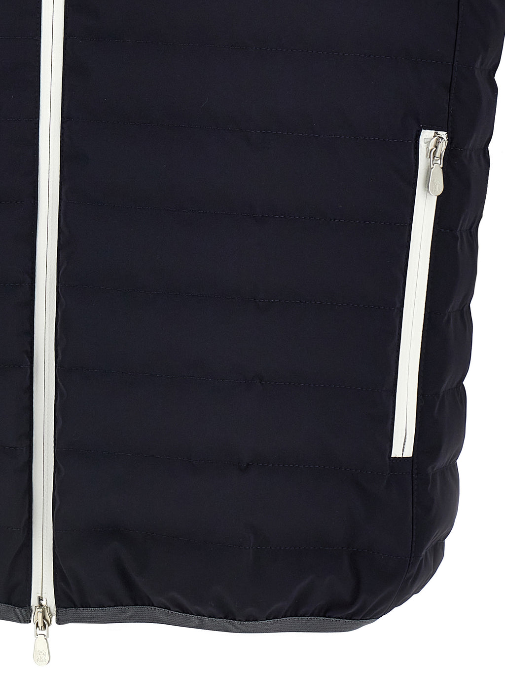 Brunello Cucinelli Blue Polyamide Coat