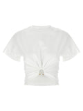 Paco Rabanne White Cotton T-Shirt
