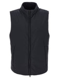 Herno Black Polyamide Sleeveless Jacket