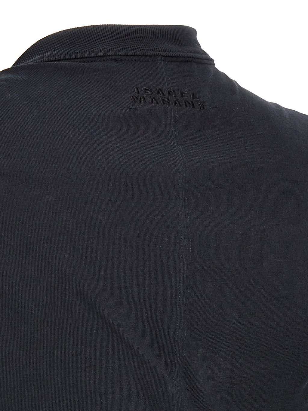 Isabel Marant Black Cotton Sleeveles T-Shirt