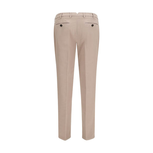 Brunello Cucinelli Beige Cotton Casual Pants