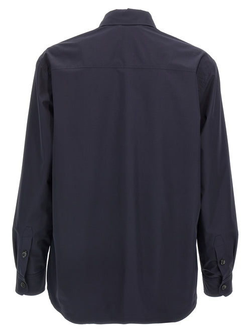 Brioni Blue Silk Jacket