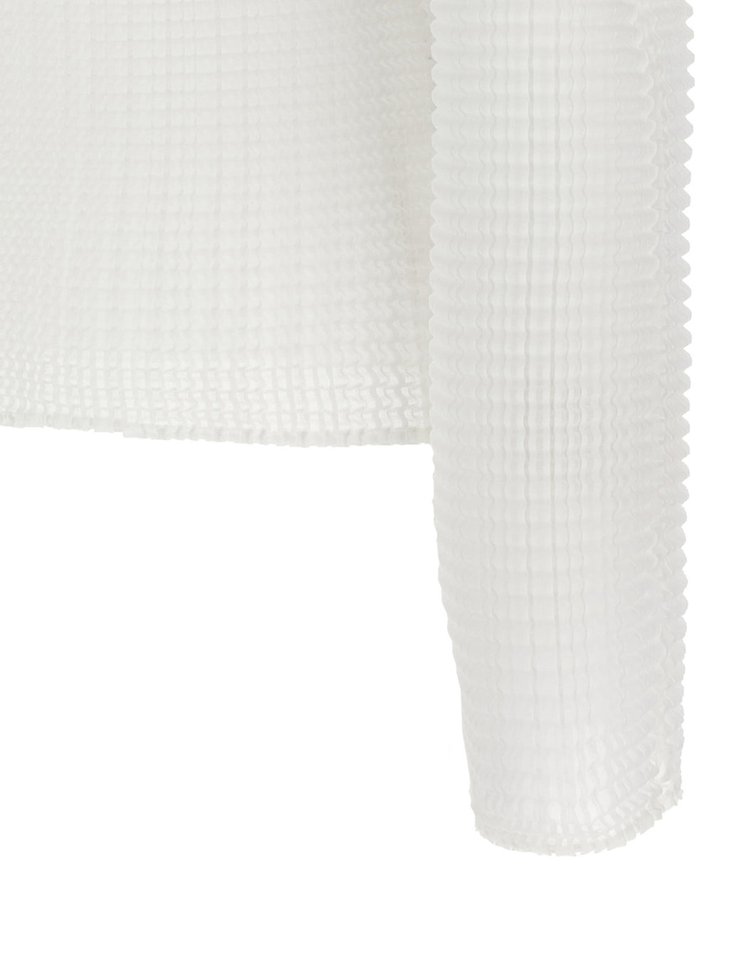 Issey Miyake White Polyester Blouse