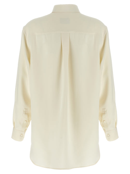 Brioni White Silk Blouse