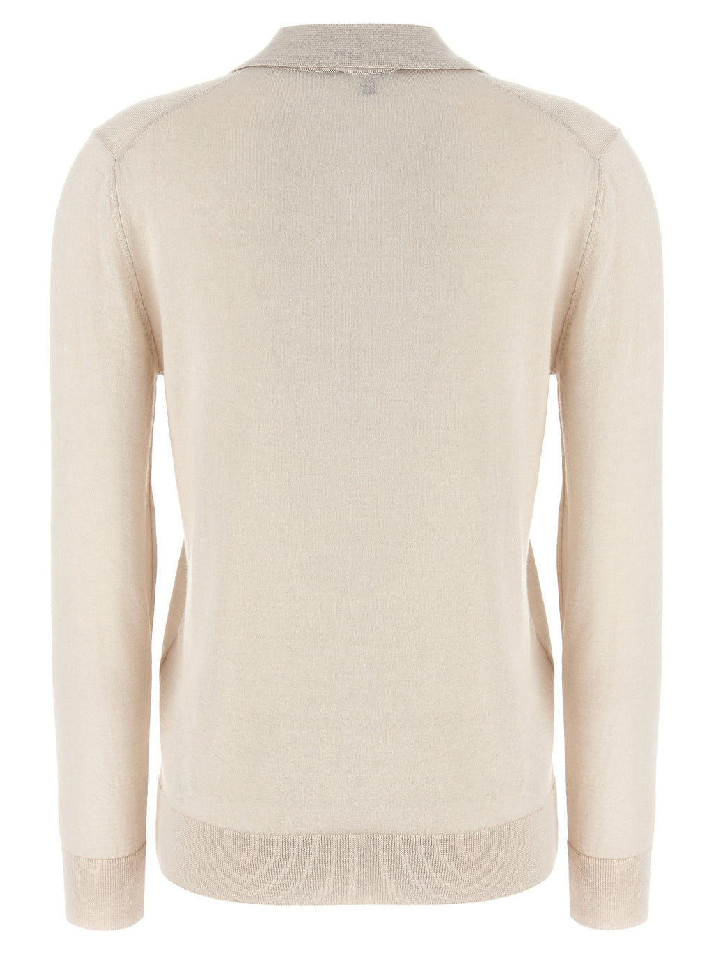Brioni Beige Cashmere Polo Shirt