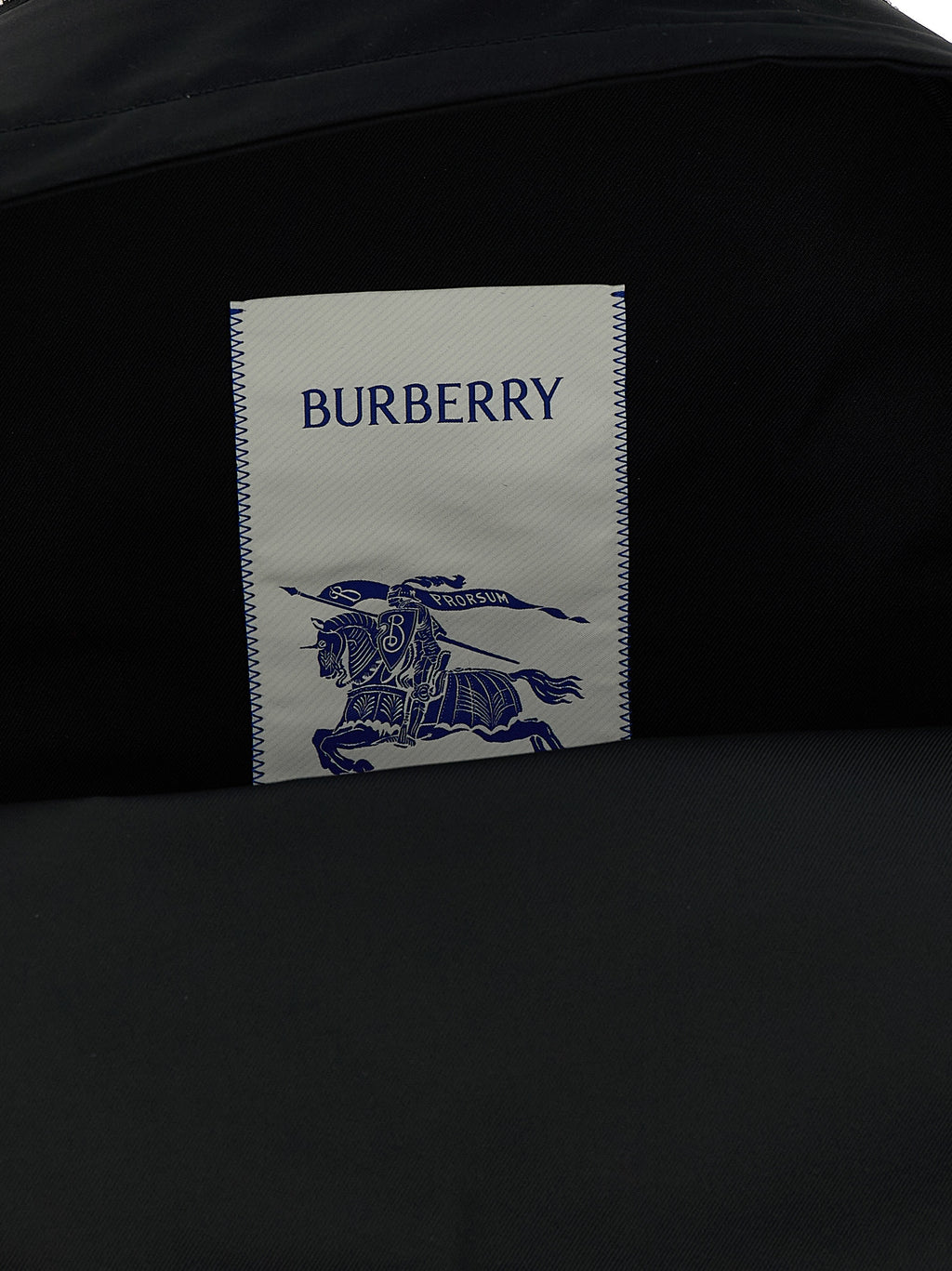 Burberry Black Polyester Backpack
