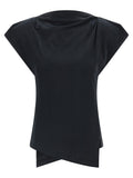 Isabel Marant Black Cotton T-Shirt