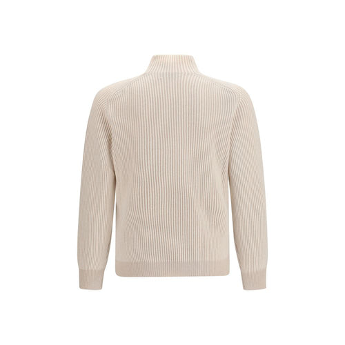 Brunello Cucinelli Beige Cashmere Turtleneck