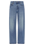 Jacquemus Blue Cotton Straight-Leg Jeans