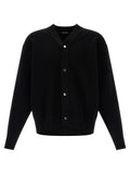 Jacquemus Black Merino Wool Cardigan
