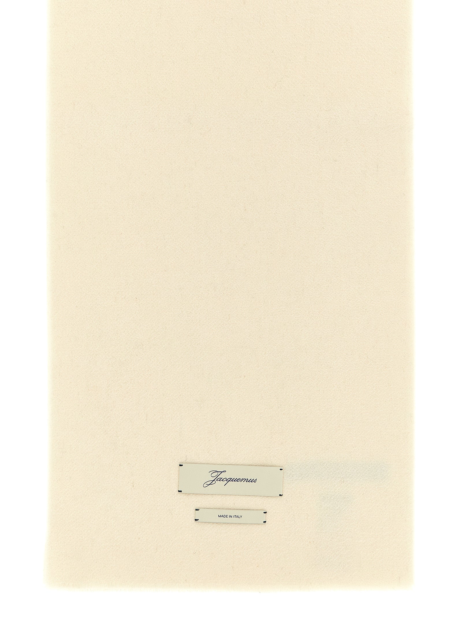 Jacquemus Beige Cashmere Scarf