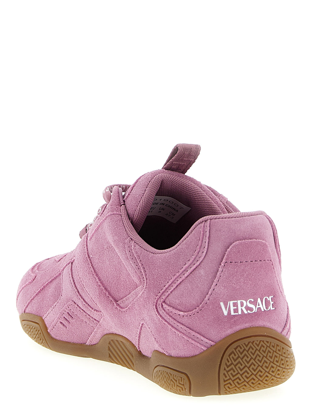 Versace Multicolor Calfskin Athletic Sneakers