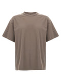 Rick Owens Gray Cotton T-Shirt