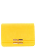 Elisabetta Franchi Bicolor Polyester Crossbody Bag