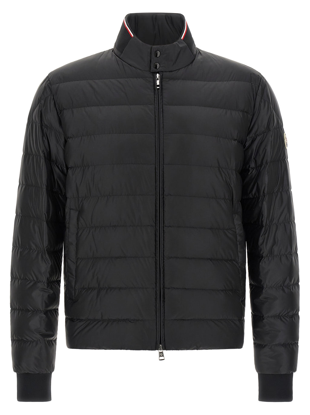 Moncler Black Polyamide Full-Length Jacket