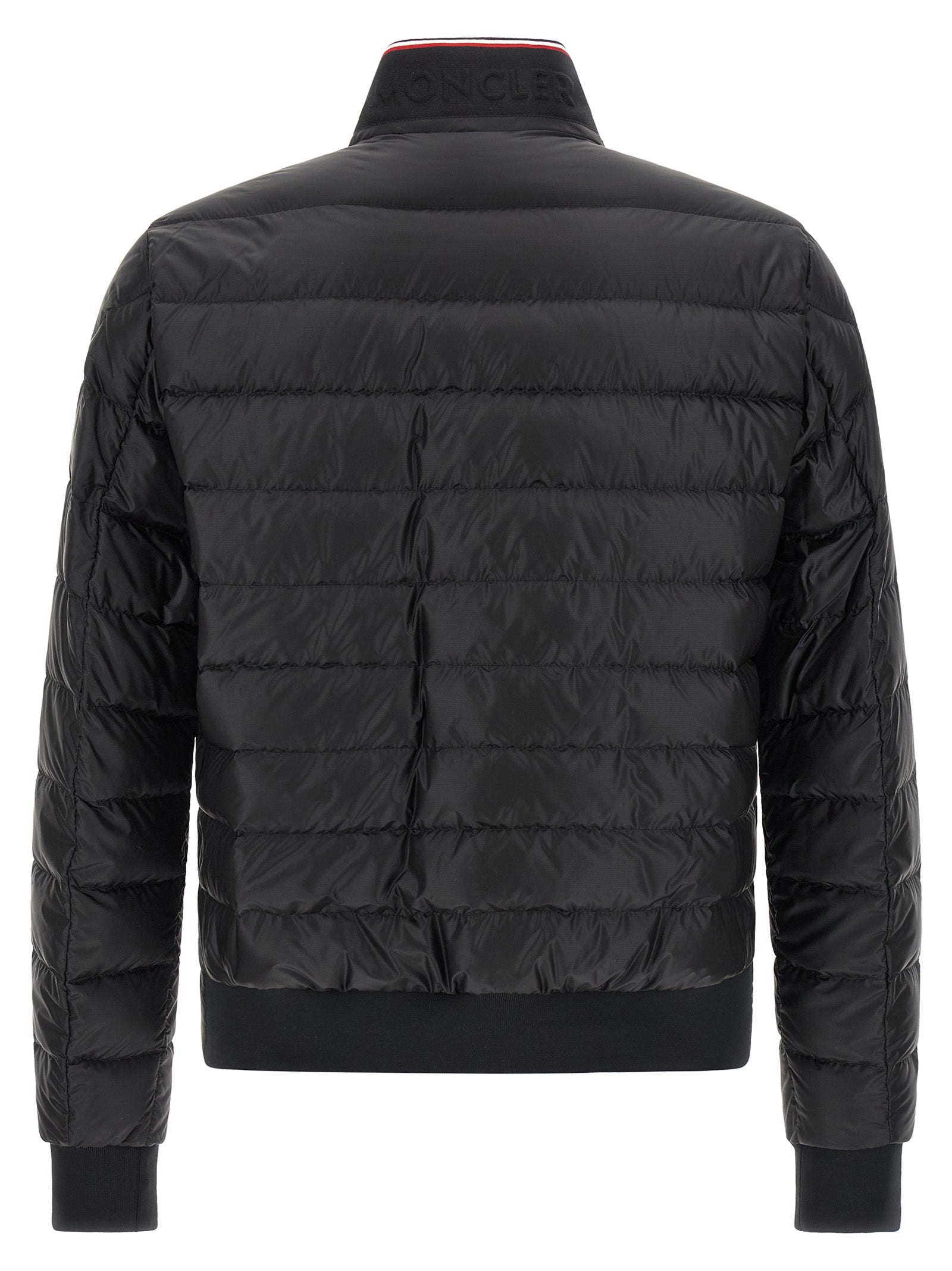 Moncler Black Polyamide Full-Length Jacket