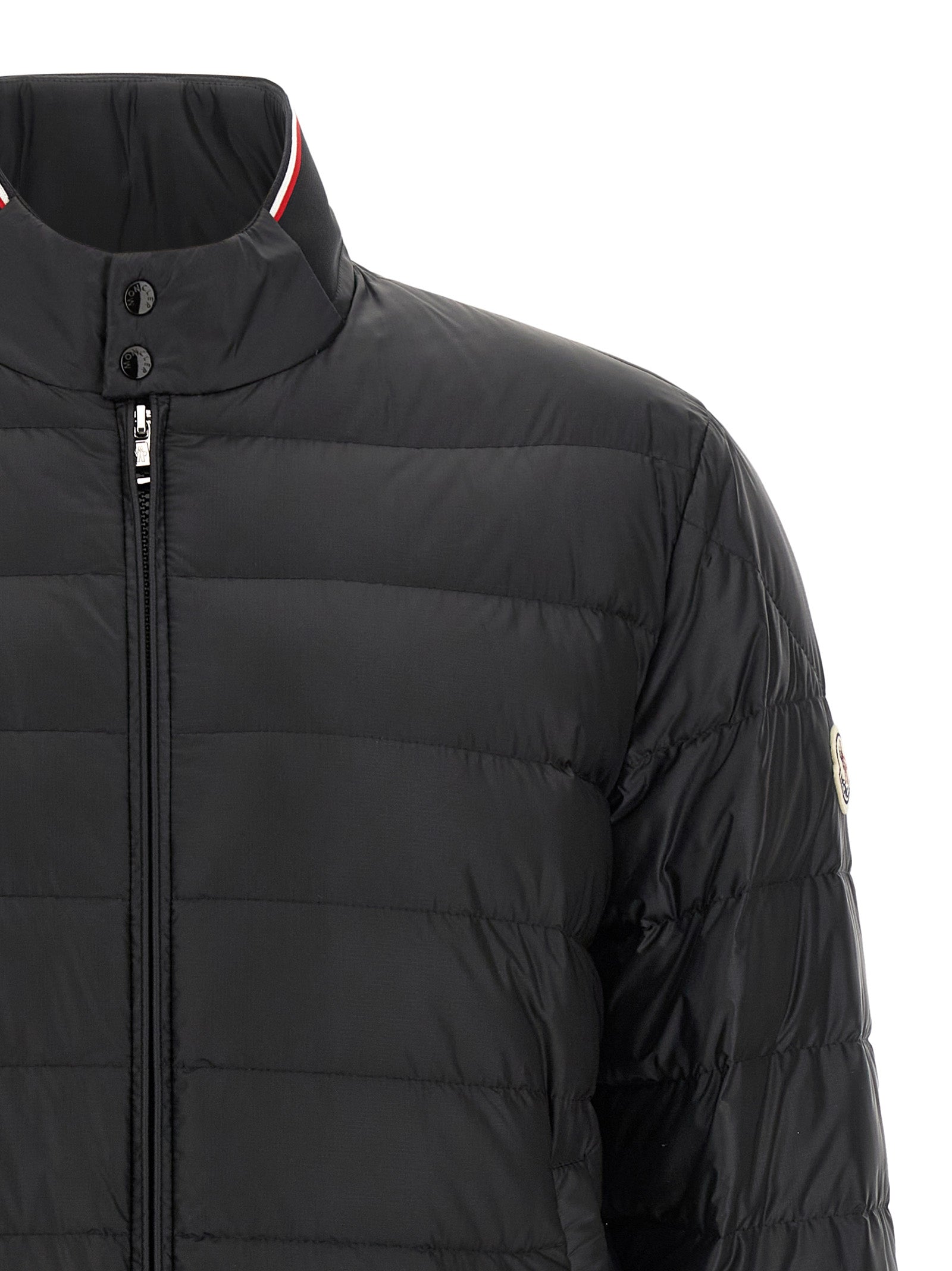 Moncler Black Polyamide Full-Length Jacket