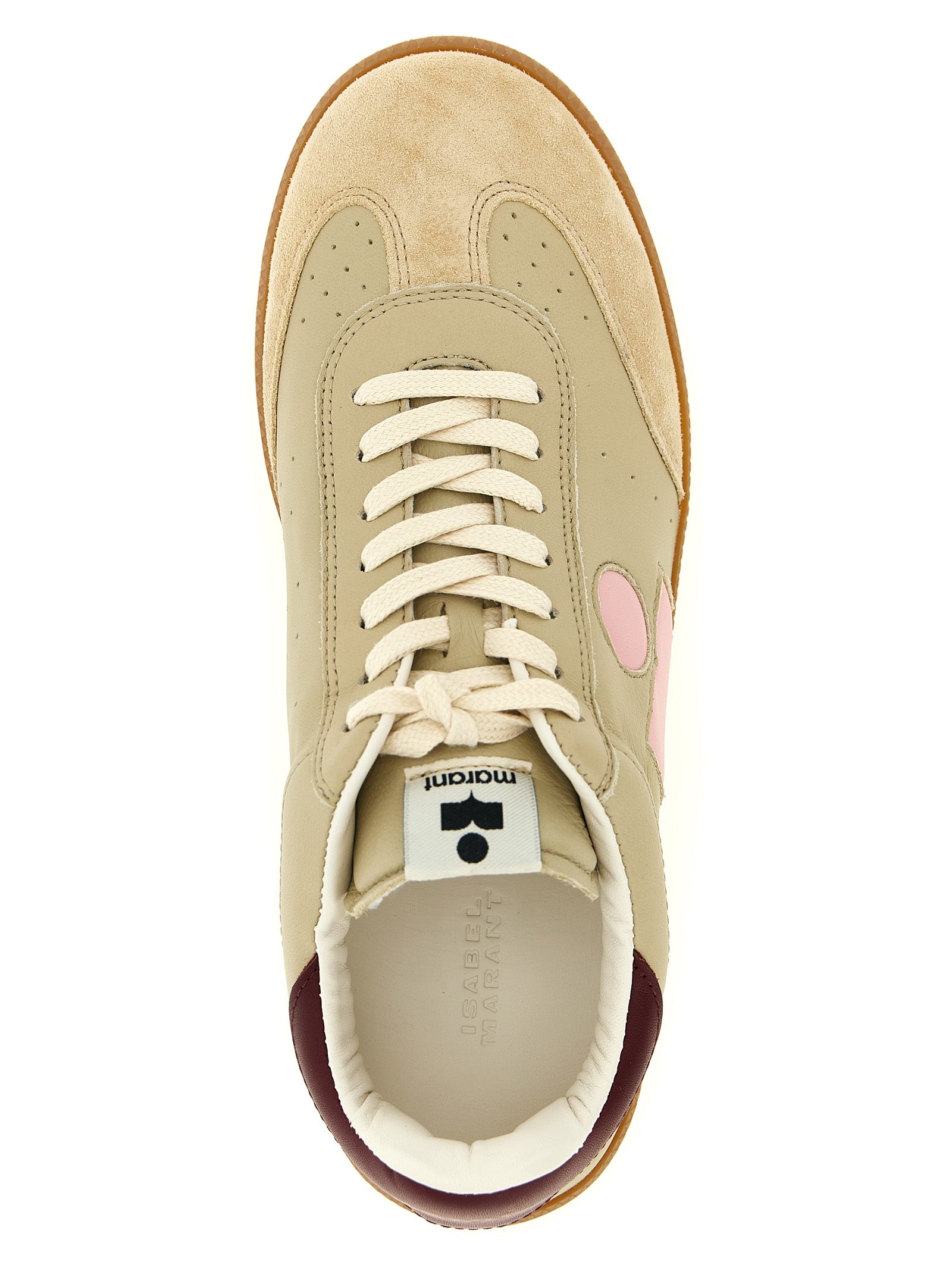 Isabel Marant Multicolor Lamb Leather Sneakers