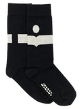Isabel Marant Black Cotton Socks