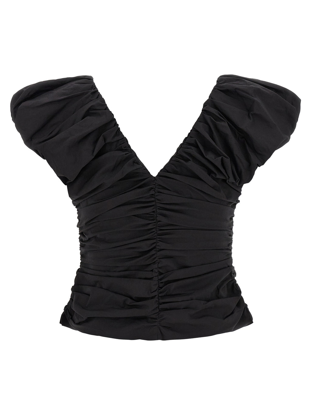 Ganni Black Cotton Shirt