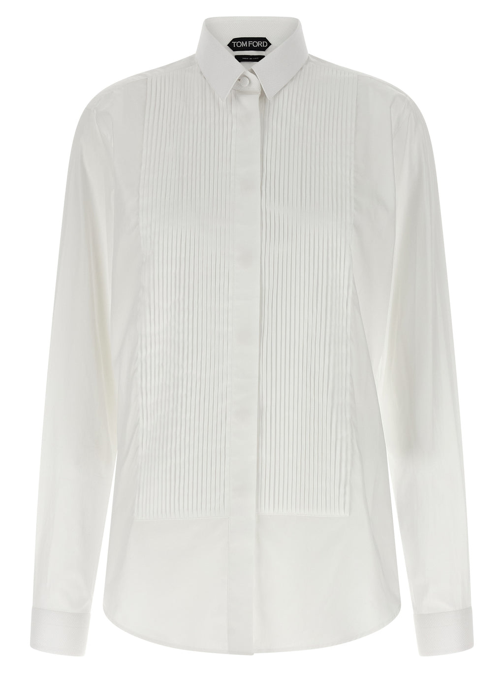 Tom Ford White Cotton Blouse