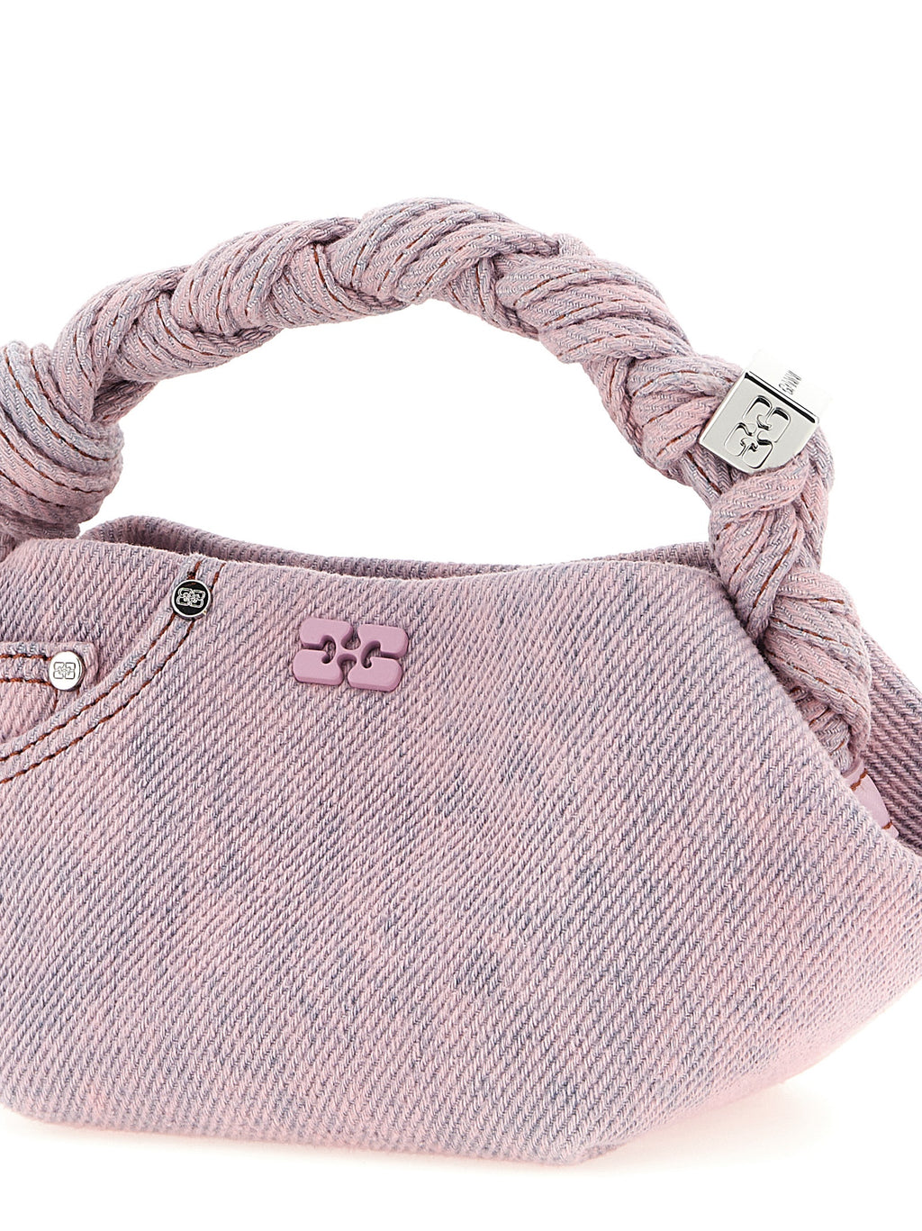 Ganni Multicolor Organic Cotton Handbag
