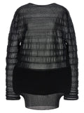 Issey Miyake Black Polyester Sweatshirt