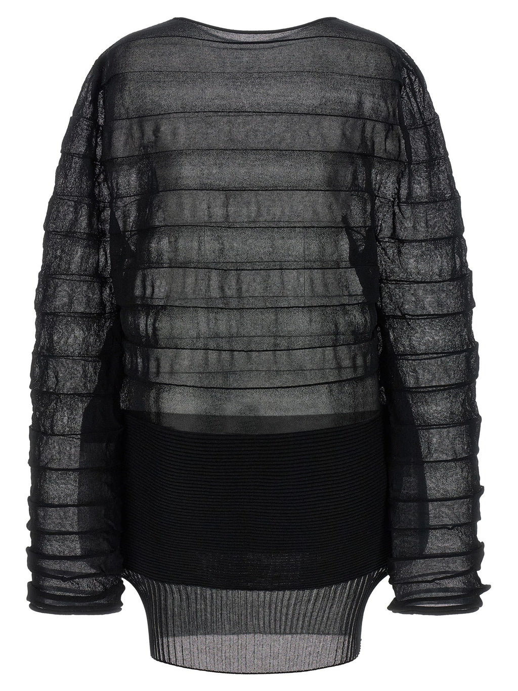 Issey Miyake Black Polyester Sweatshirt