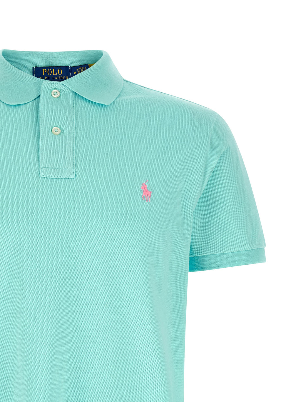 Polo Ralph Lauren Blue Cotton Polo Shirt
