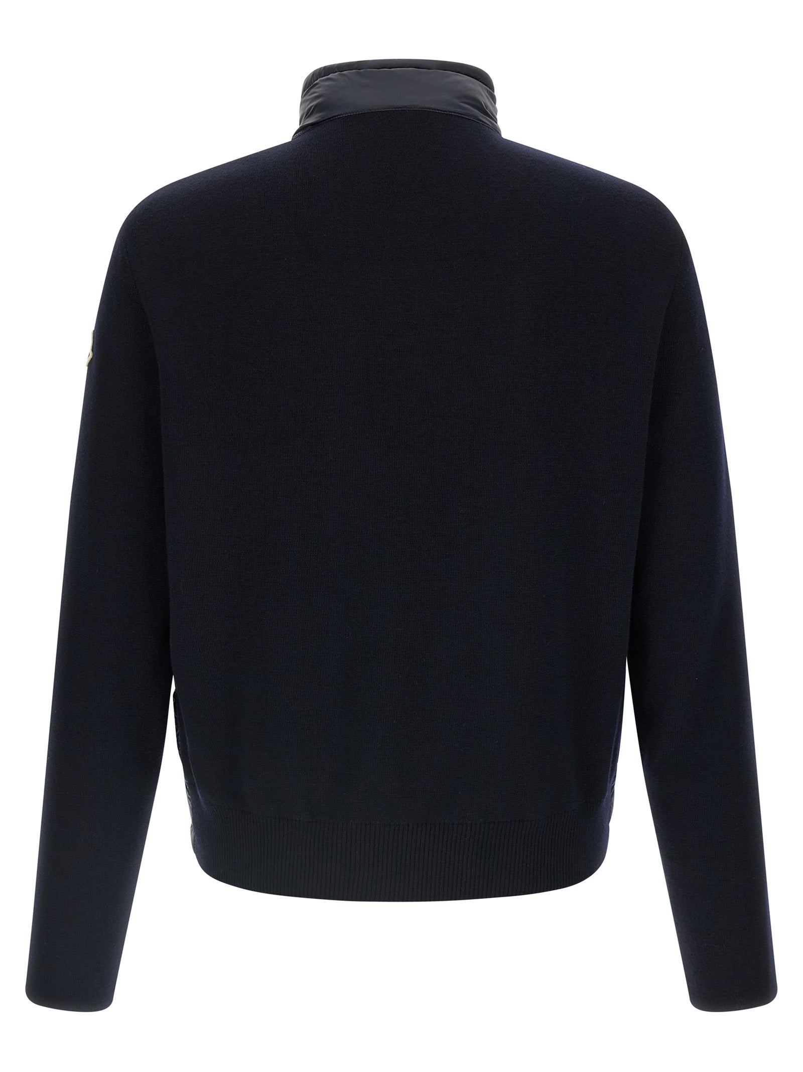Moncler Blue Polyamide Cardigan