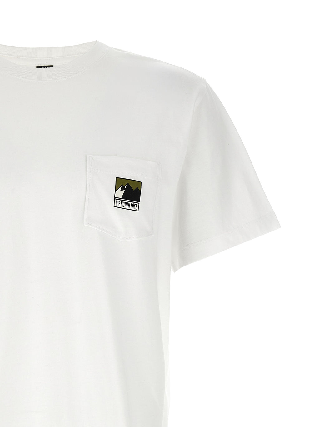 The North Face White Cotton T-Shirt