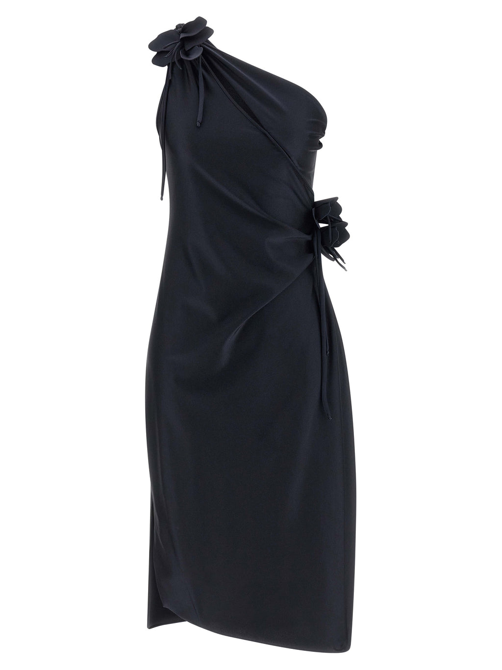 Coperni Black Polyamide Midi Dress