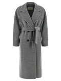 Max Mara Gray Virgin Wool Coat
