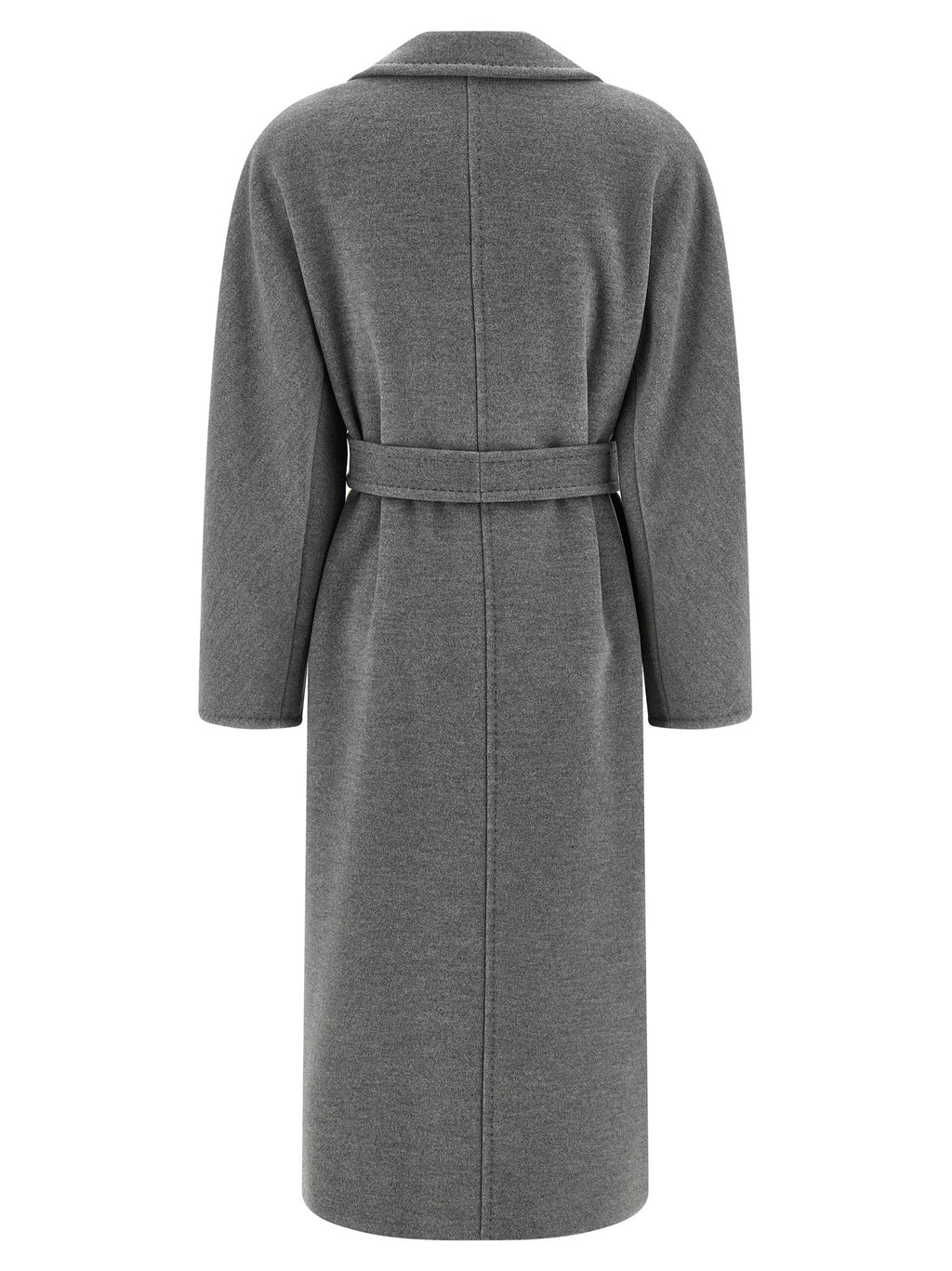 Max Mara Gray Virgin Wool Coat