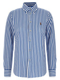 Polo Ralph Lauren Blue Cotton Blouse