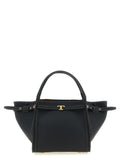 Tod's Black Calfskin Tote Bag