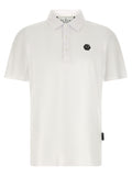 Philipp Plein White Cotton Polo Shirt