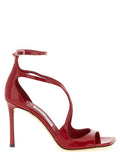 Jimmy Choo Multicolor Leather Stiletto Heel Sandals