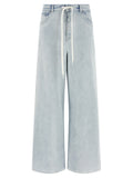 MM6 Maison Margiela Blue Cotton Jeans Denim
