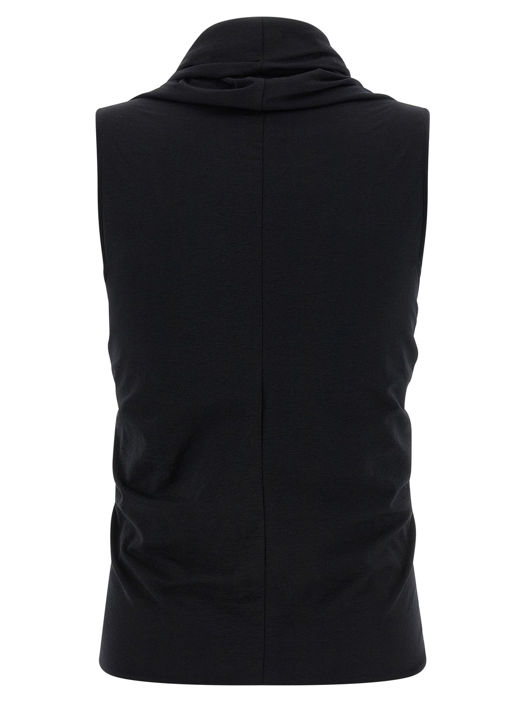 Rick Owens Black Cotton Tank Tops